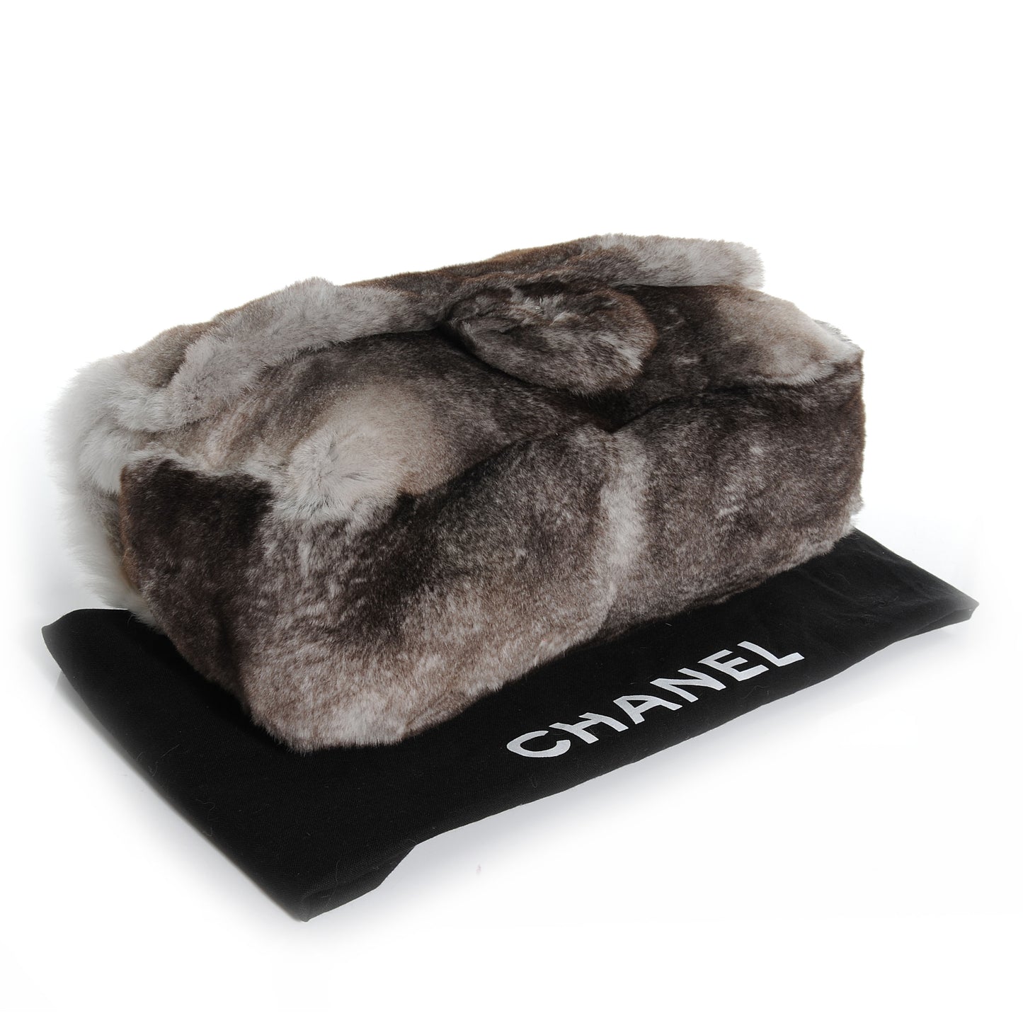 Chinchilla Fur Flap Bag