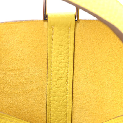 Hermes Taurillon Clemence Picotin Lock 18 PM Lime 7 of 9