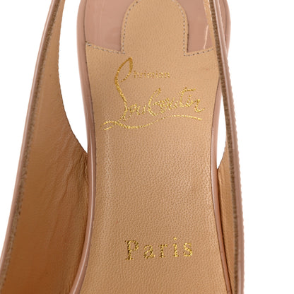 Christian Louboutin Patent Clare Sling 80 Pumps 36.5 Antoinette 7 of 8