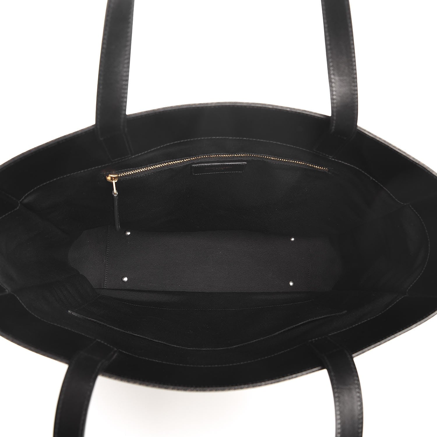 Saint Laurent Toile Classic Monogram Tote Bag Black 7 of 7