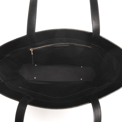 Saint Laurent Toile Classic Monogram Tote Bag Black 7 of 7