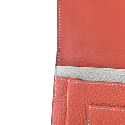 Hermes Togo Dogon Duo Wallet Sanguine 10 of 15