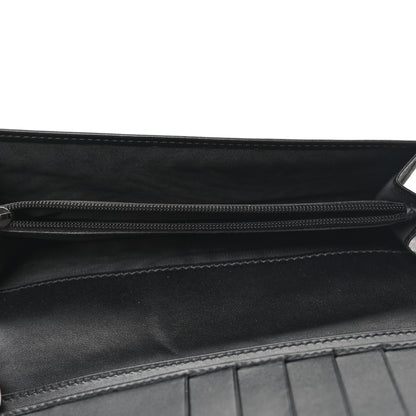 Gucci Guccissima Signature Web New Web Continental Wallet Black 6 of 9