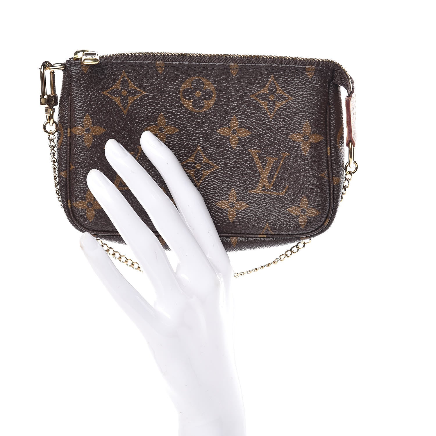 Louis Vuitton Monogram Mini Pochette Accessories 2 of 8