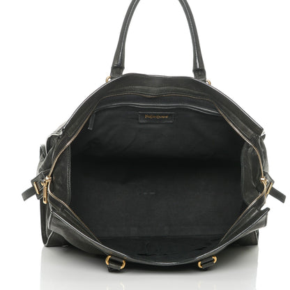 Saint Laurent Sheepskin Large Cabas ChYc Black 5 of 7