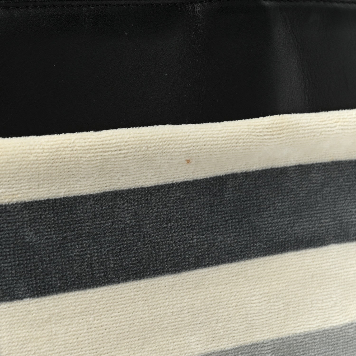 Chanel Terry Cotton Reversible CC Beach Tote Black 21 of 24