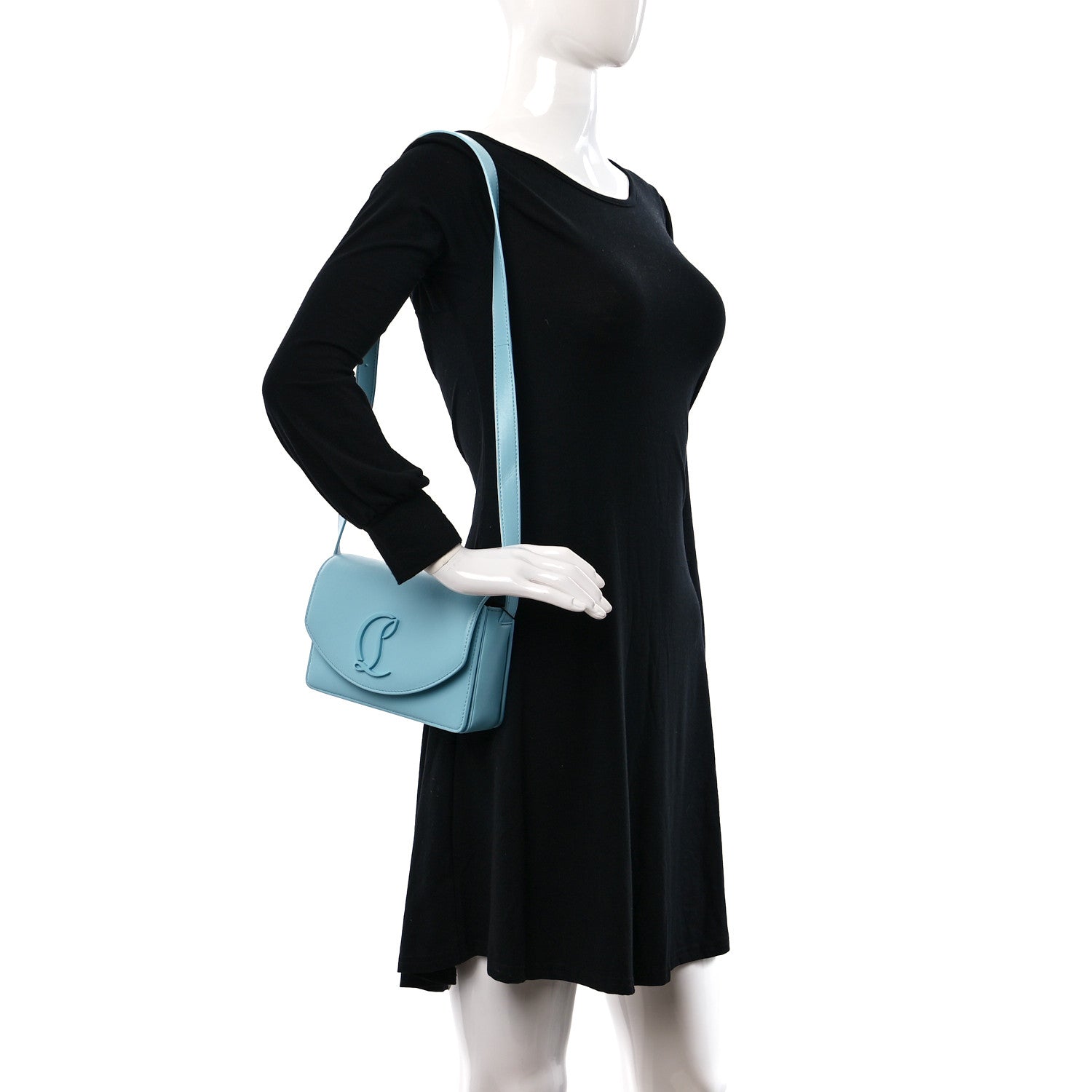 Christian Louboutin Nappa Loubi54 Crossbody Bag Mineral 2 of 8