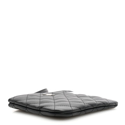 Chanel Lambskin Quilted Crossbody Bag Black 4 of 10