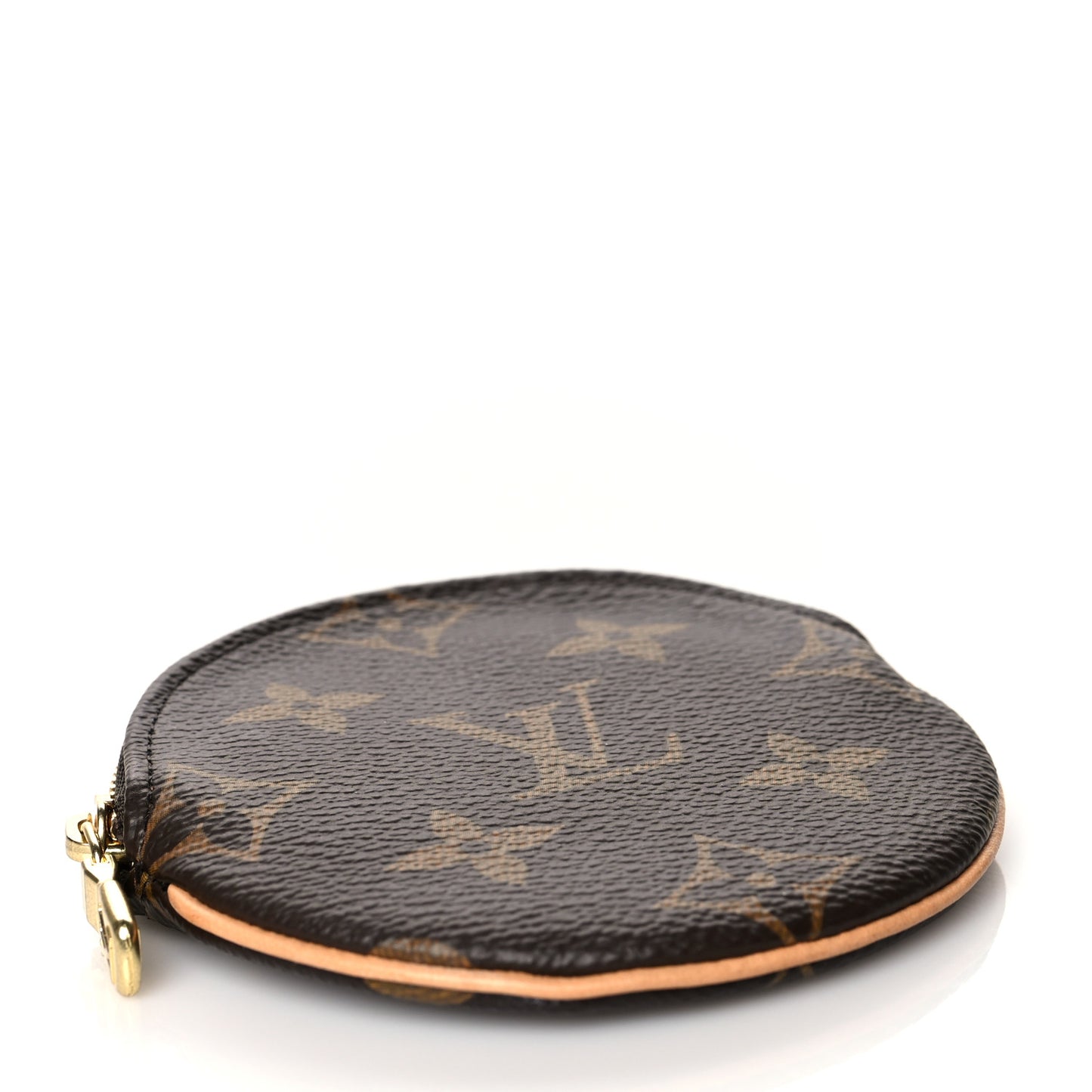 Monogram Round Coin Purse