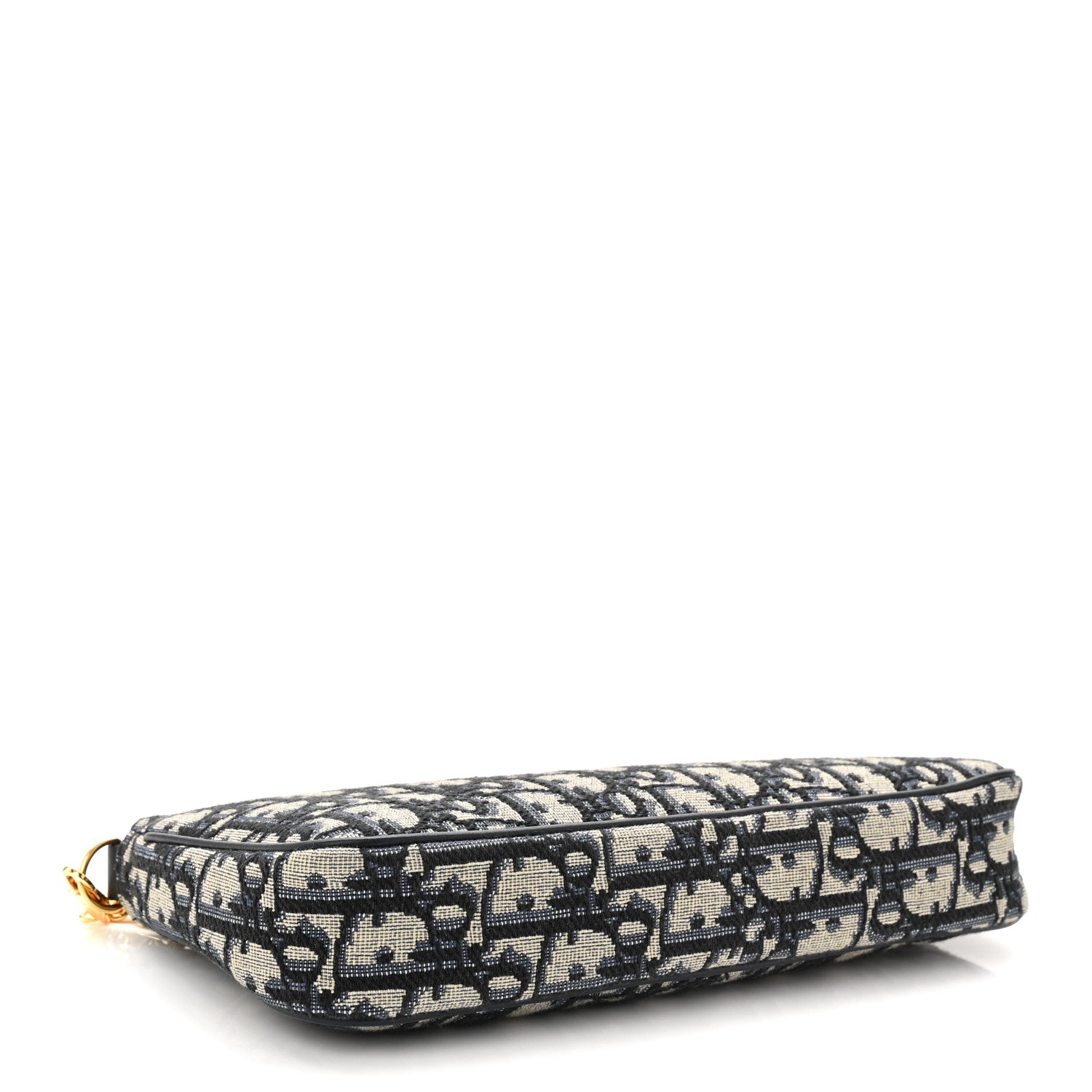 Christian Dior Oblique 30 Montaigne Pouch With Chain Blue 4 of 11