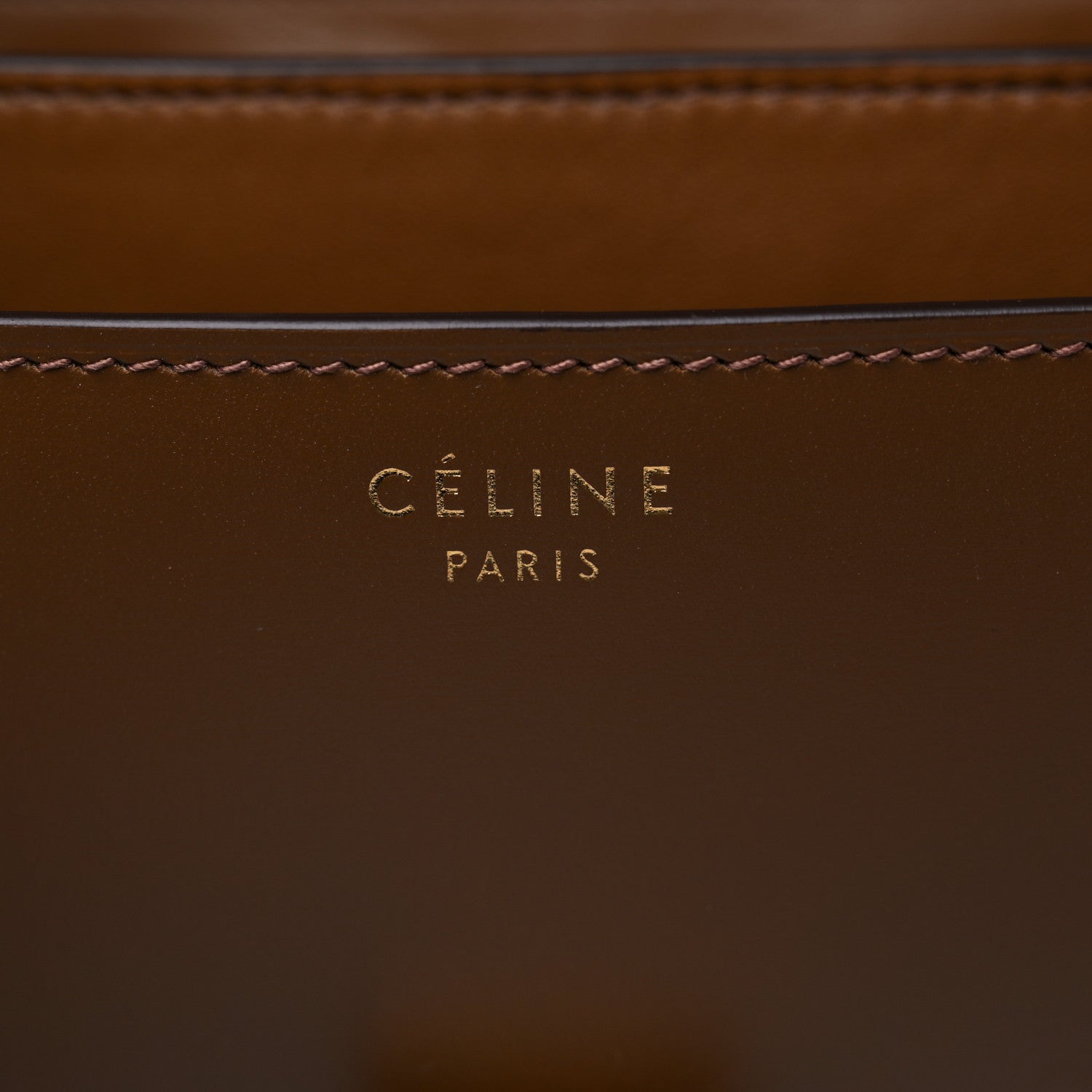 Celine Smooth Calfskin Medium Classic Box Flap Bag Camel 6 of 9