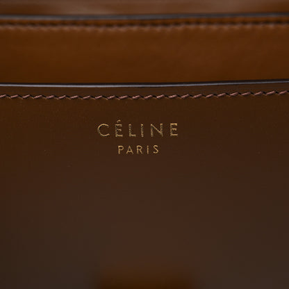 Celine Smooth Calfskin Medium Classic Box Flap Bag Camel 6 of 9
