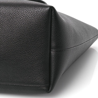 Salvatore Ferragamo Calfskin Travel Tote Black 11 of 12