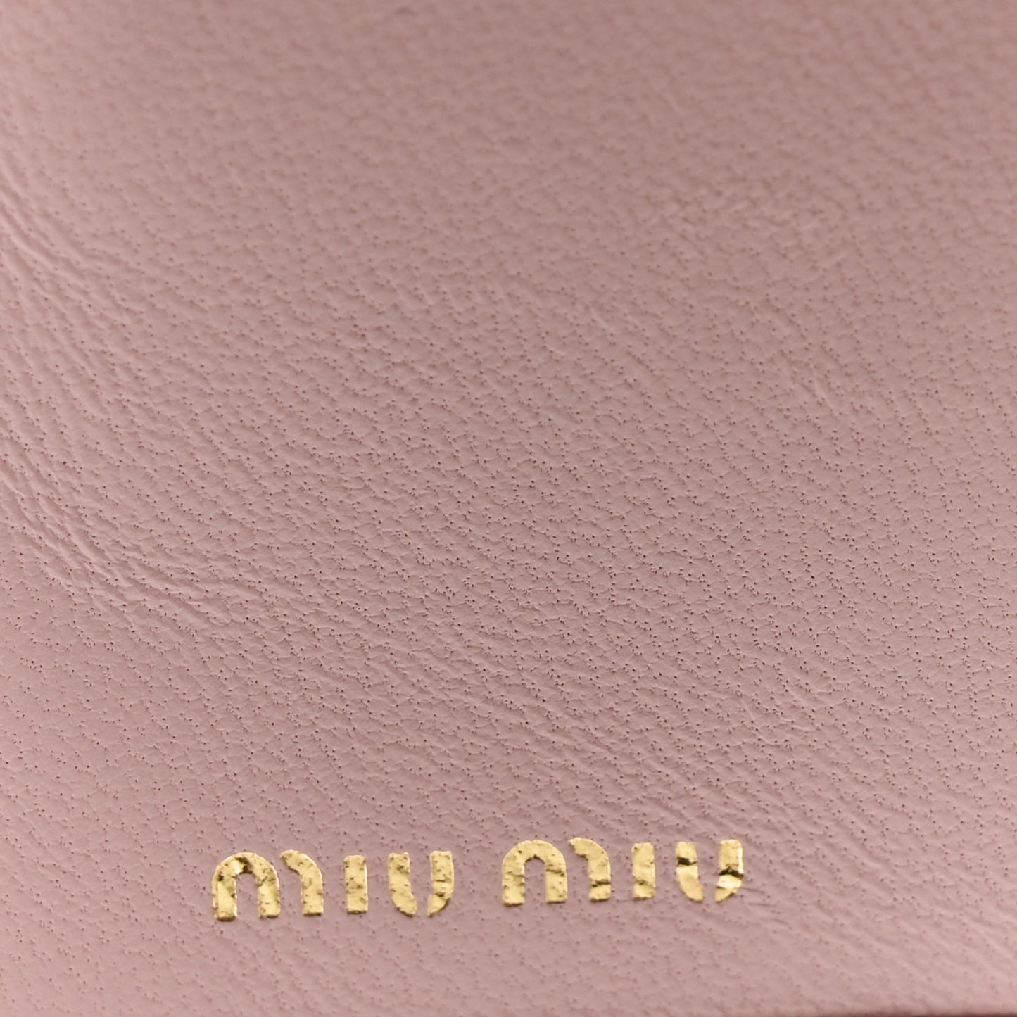 Nappa Matelasse Bi-Fold Compact Wallet Alabaster