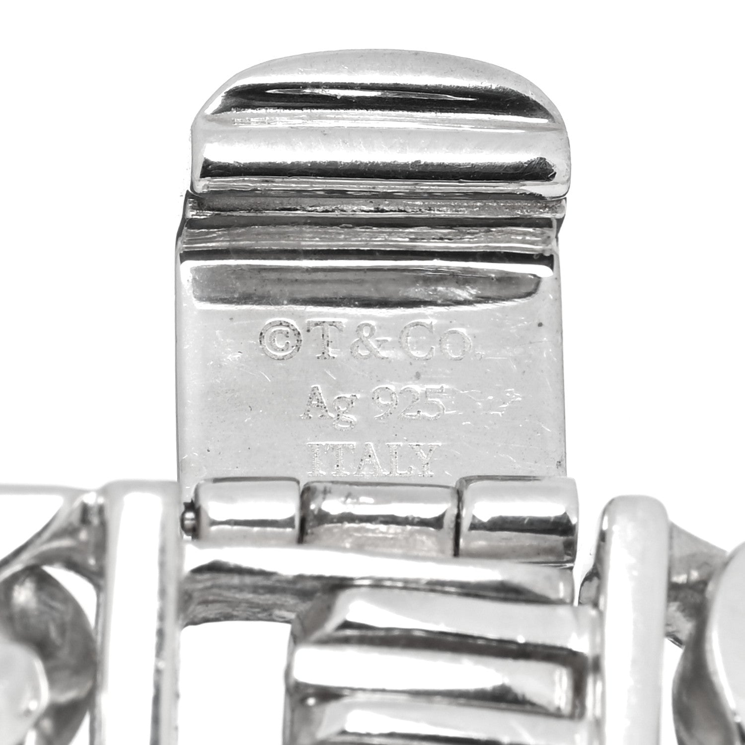 Tiffany Sterling Silver Curb Link Bracelet 3 of 4