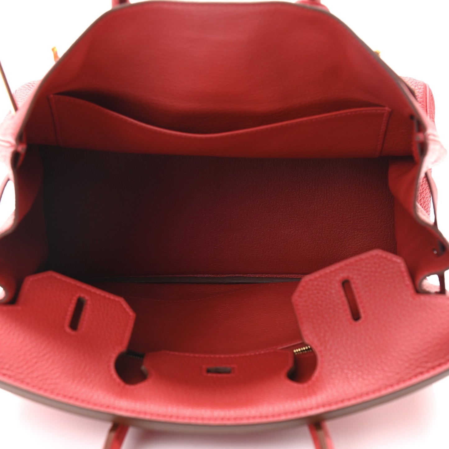 Togo Birkin 30 Rouge Casaque