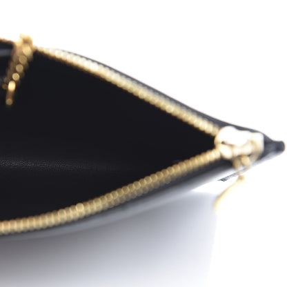 Stella McCartney Eco Alter Nappa Perforated Small Key Pouch Black 6 of 10