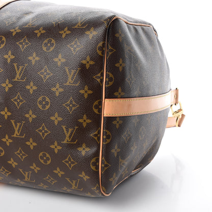 Louis Vuitton Monogram Keepall Bandouliere 55 10 of 21