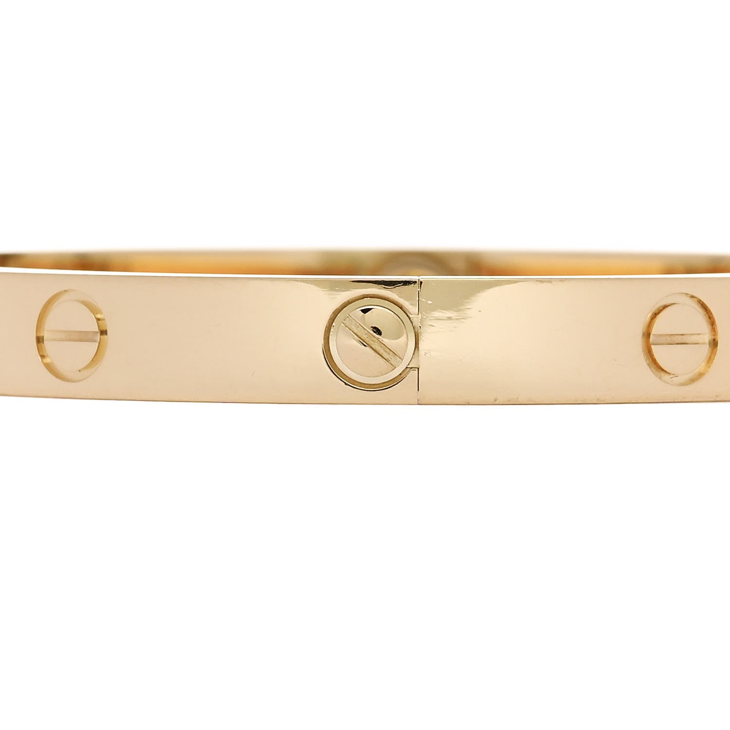 Cartier 18K Yellow Gold LOVE Bracelet 18 4 of 9
