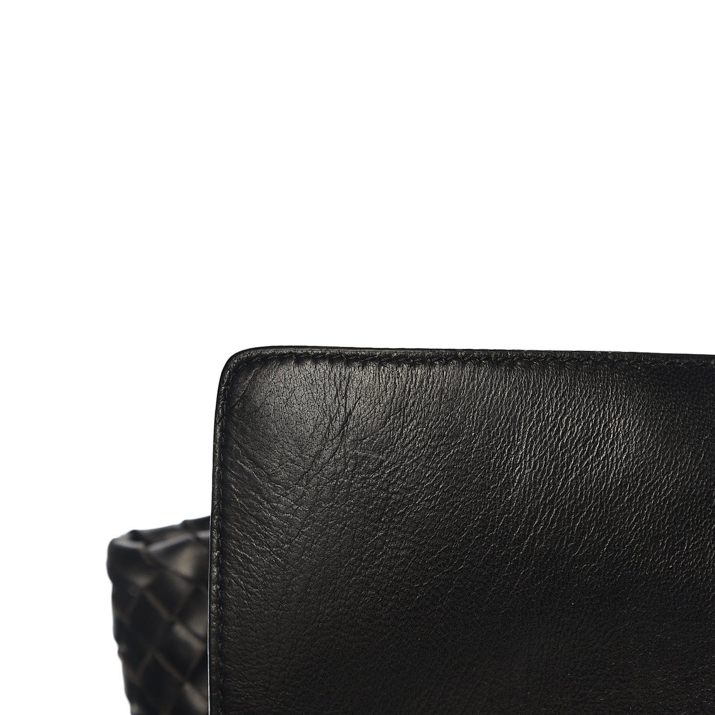 Nappa Intrecciato Medium Cabat Black