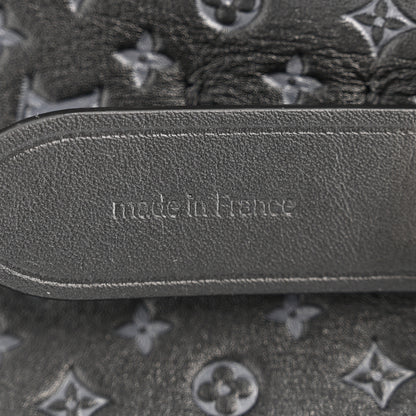 Louis Vuitton Calfskin Nanogram Embossed Neonoe BB Black 8 of 14