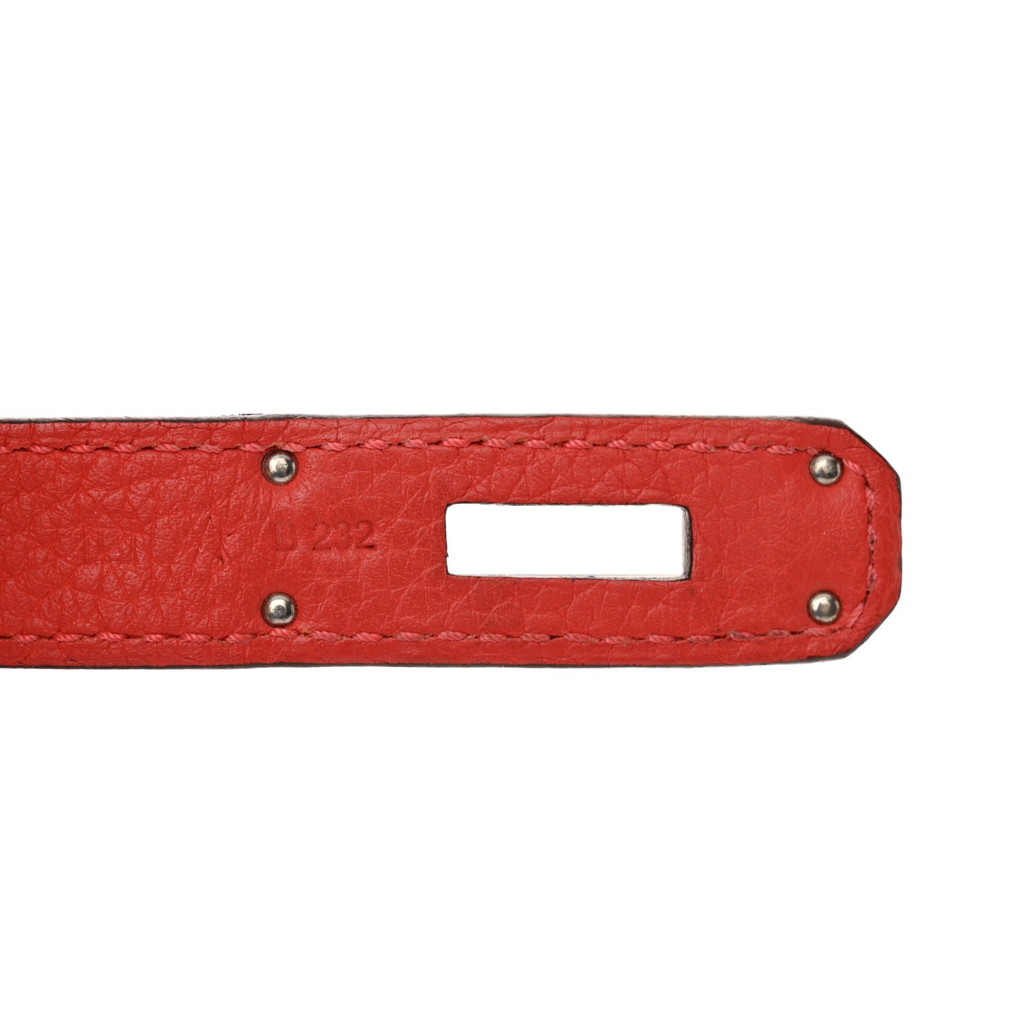 Togo Birkin 30 Rouge Pivoine