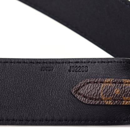 Louis Vuitton Monogram Bandouliere Shoulder Strap Black 5 of 7