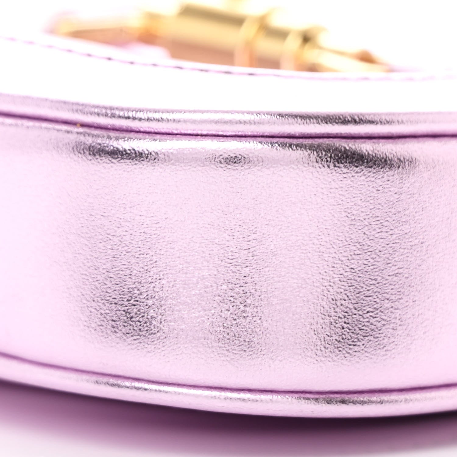 Gucci Laminated Nappa Nano Jackie 1961 Hobo Metallic Pink 9 of 11
