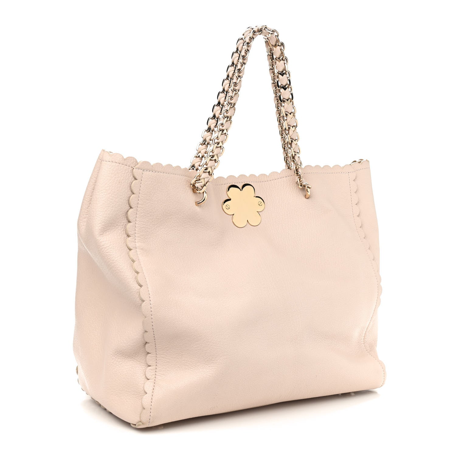 Mulberry Classic Calfskin Cecily Flower Tote Ballet Pink 3 of 12