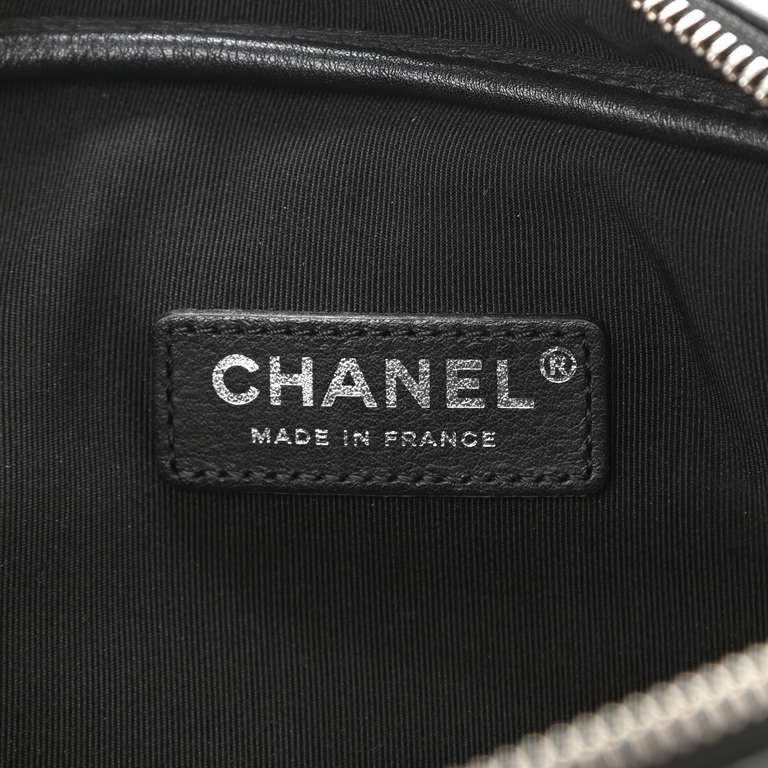 Chanel Calfskin Quilted Ultra Pocket Camera Case Black 6 of 10