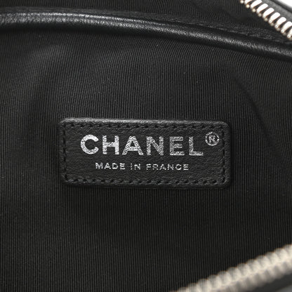 Chanel Calfskin Quilted Ultra Pocket Camera Case Black 6 of 10