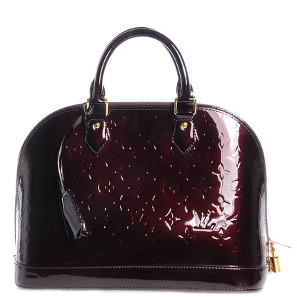 Louis Vuitton Vernis Alma PM Amarante 1 of 8