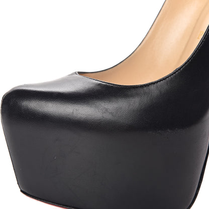 Christian Louboutin Kid Daffodile 160 Pumps 38 Black 15 of 19