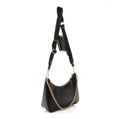 Prada Saffiano Lux Re-Edition 2005 Shoulder Bag Black 3 of 11
