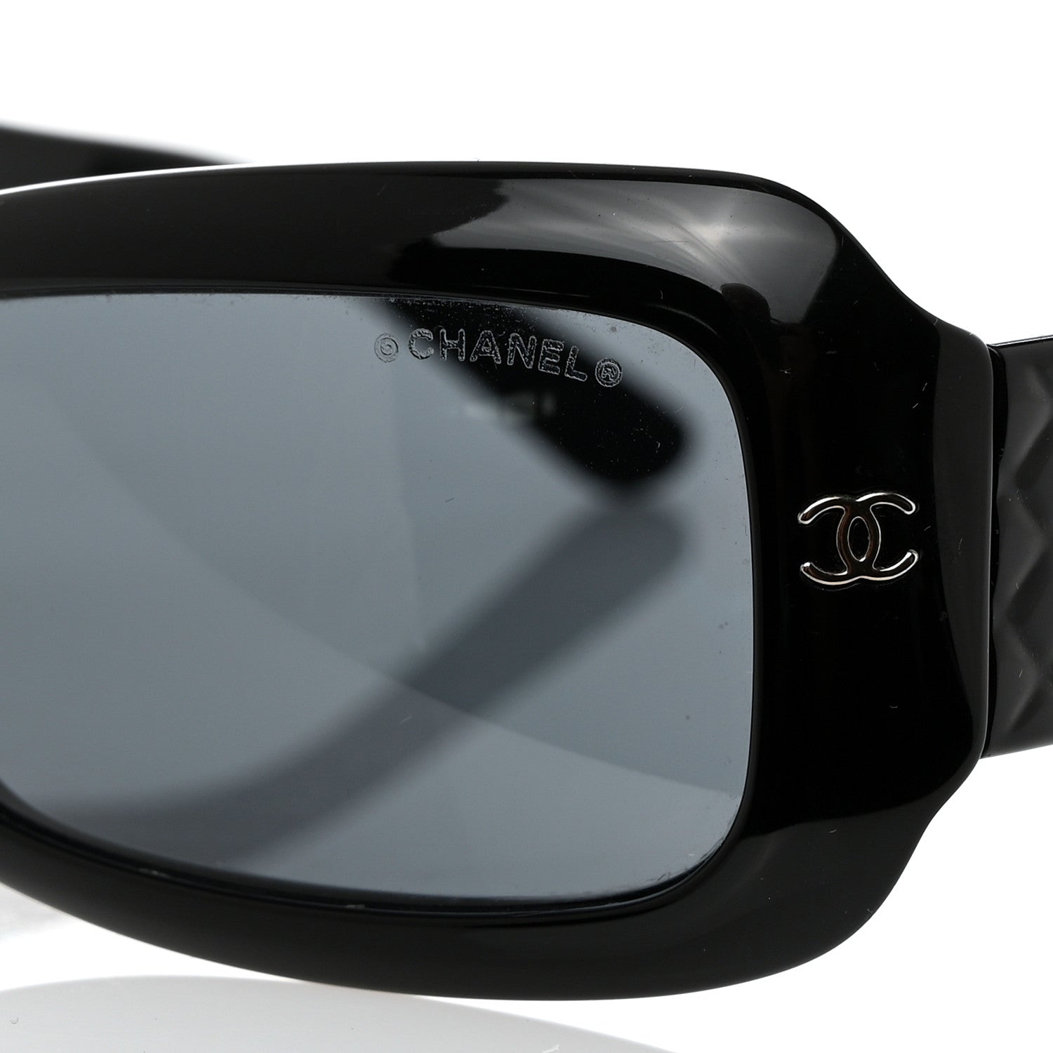 Chanel Studded CC Sunglasses 5099 Black 7 of 8
