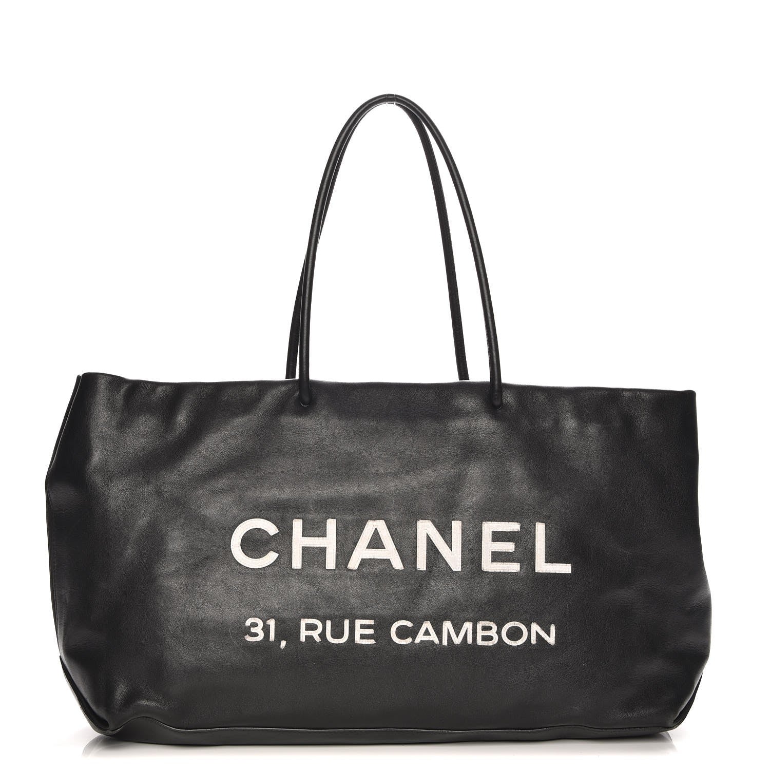 Chanel Calfskin Large Essential 31 Rue Cambon Tote Black 1 of 7
