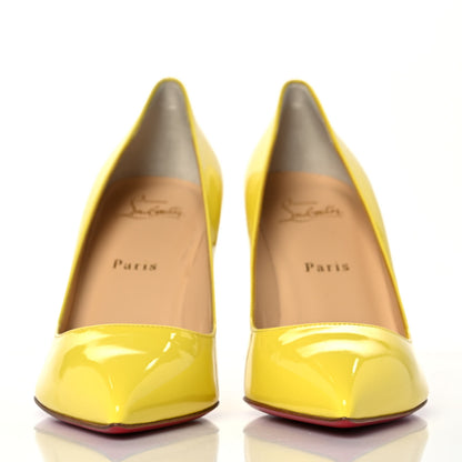 Christian Louboutin Patent Pigalle 85 Pumps 39 Citronade 2 of 8