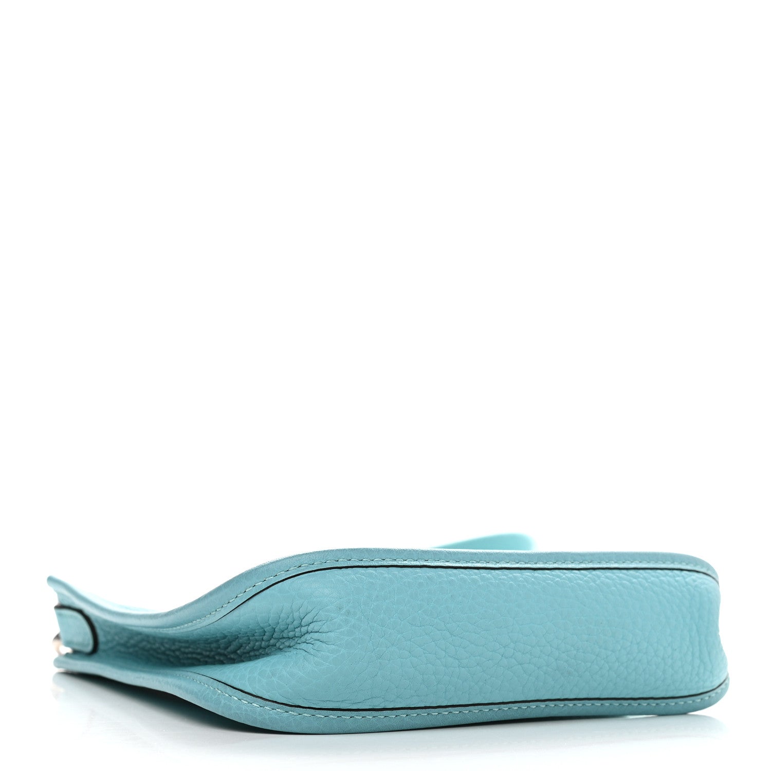 Hermes Taurillon Clemence Evelyne TPM Bleu Atoll 3 of 8