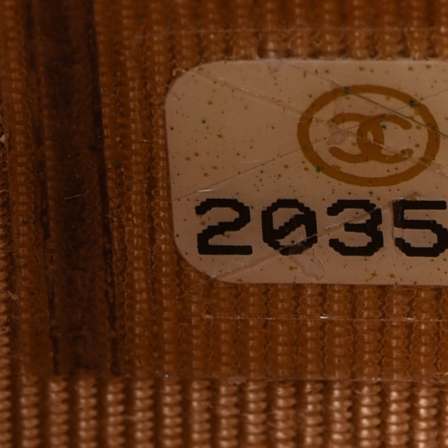 Pearly Caviar Quilted Small Flap Wallet Gold