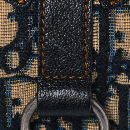 Christian Dior Monogram Boston Navy Blue 14 of 15