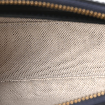 Gucci GG Supreme Monogram Textured Dollar Calfskin Web Small Ophidia GG Handbag Beige Blue 5 of 10