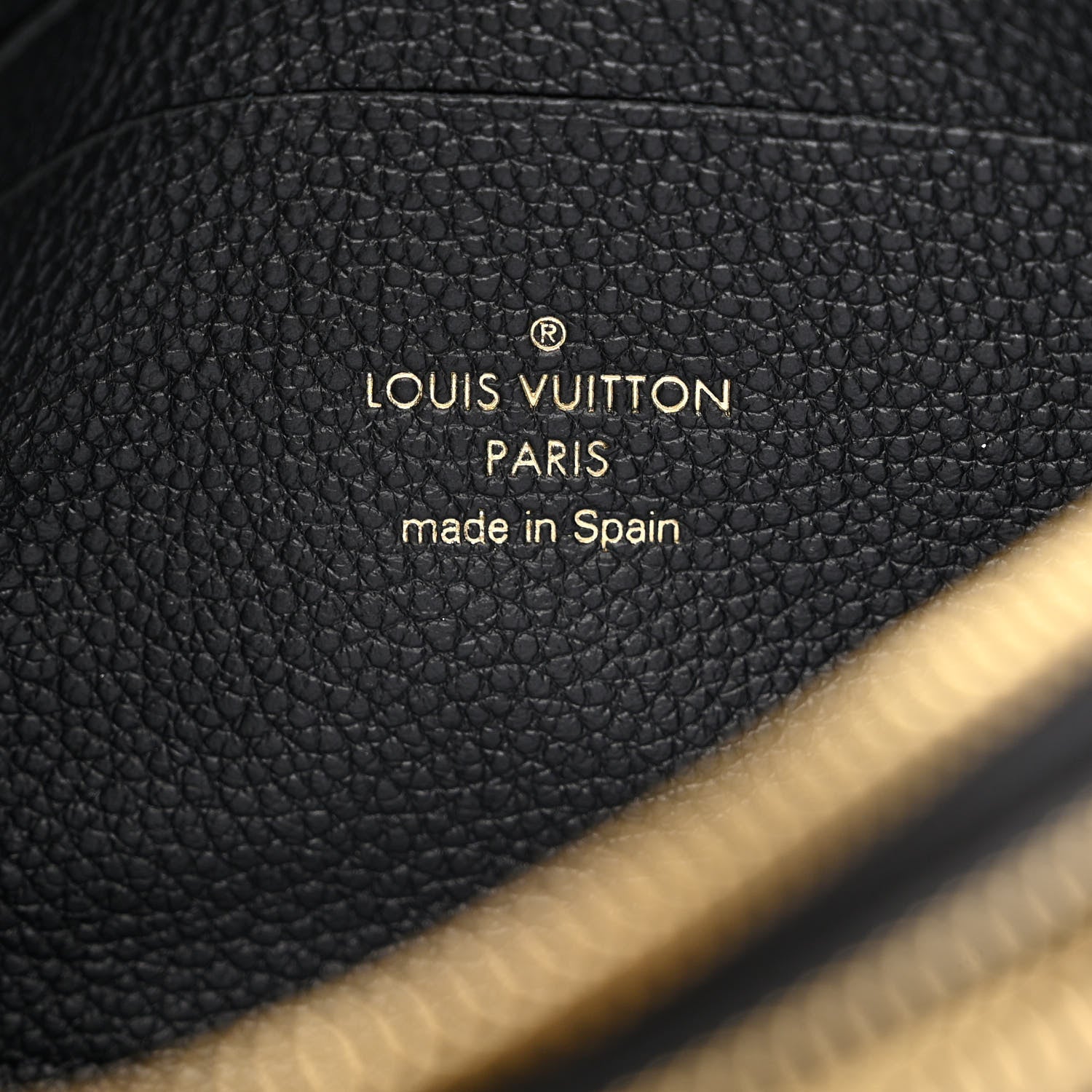Louis Vuitton Empreinte Double Zip Pochette Black 7 of 10