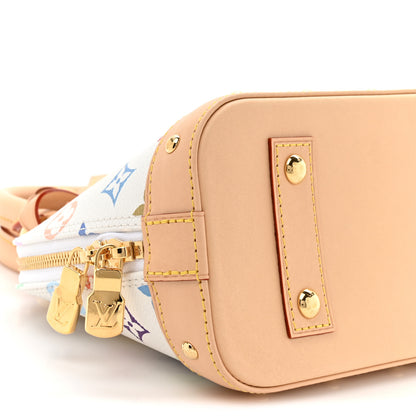 Louis Vuitton LV x TM Monogram Multicolor Alma BB White 9 of 9