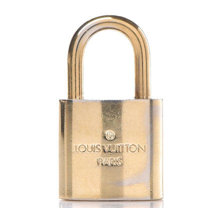 Louis Vuitton Brass Lock and Key Set #306 2 of 4