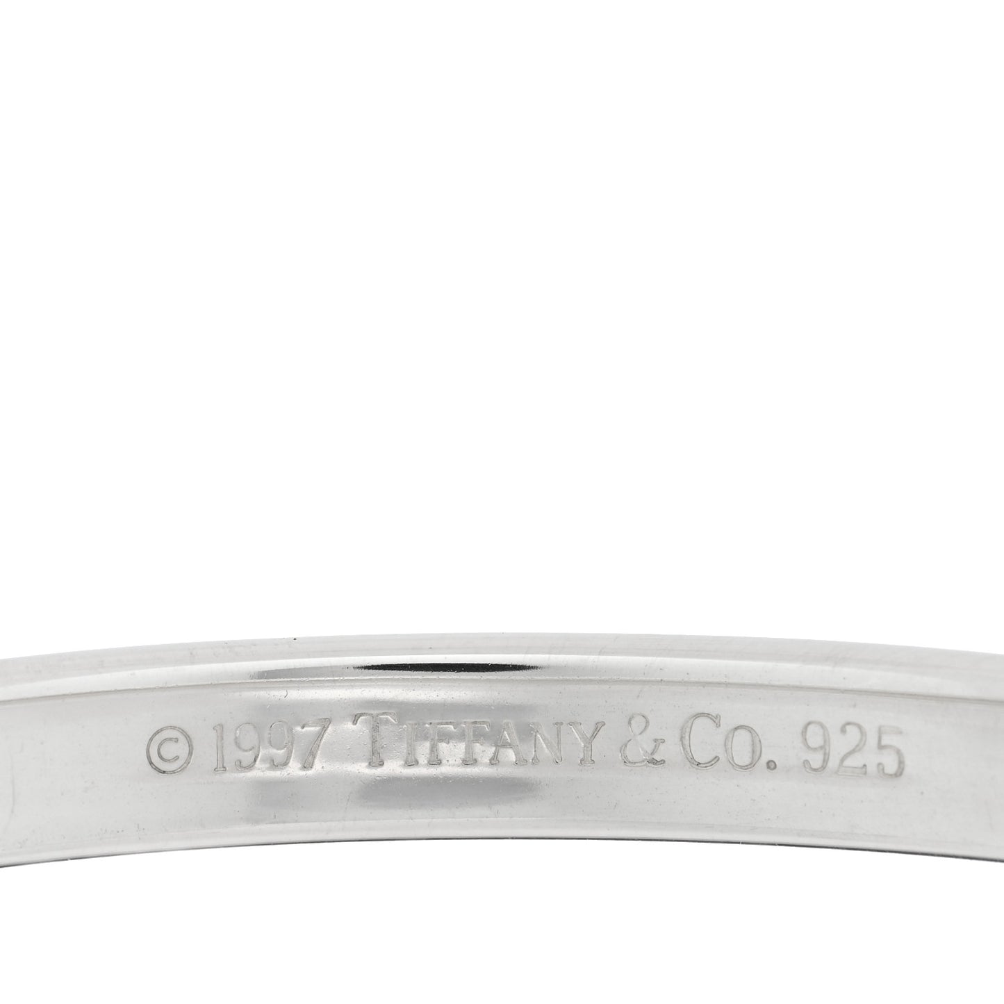 Sterling Silver Narrow 1837 Bangle Bracelet