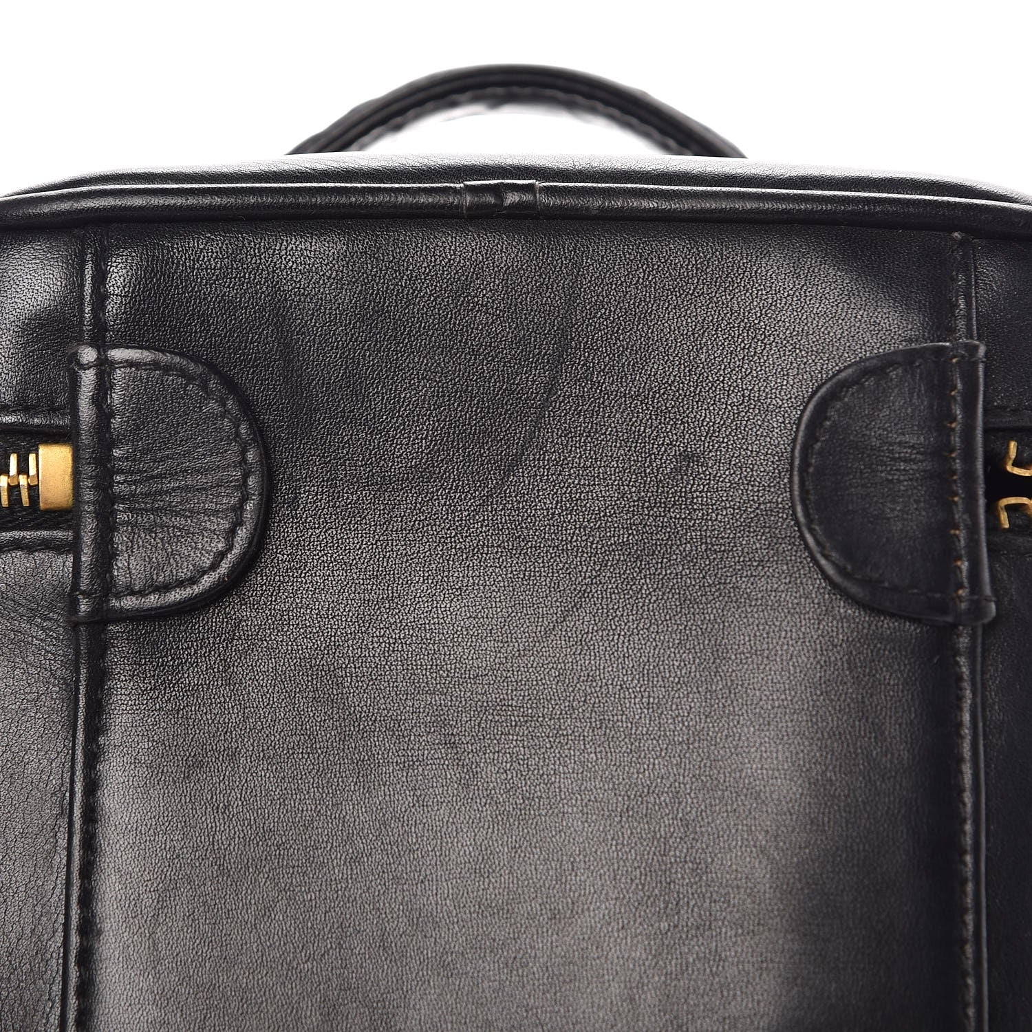 Chanel Lambskin Vanity Cosmetic Case Black 12 of 19