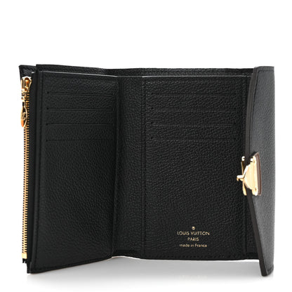 Louis Vuitton Monogram Pallas Compact Wallet NM Black 5 of 7