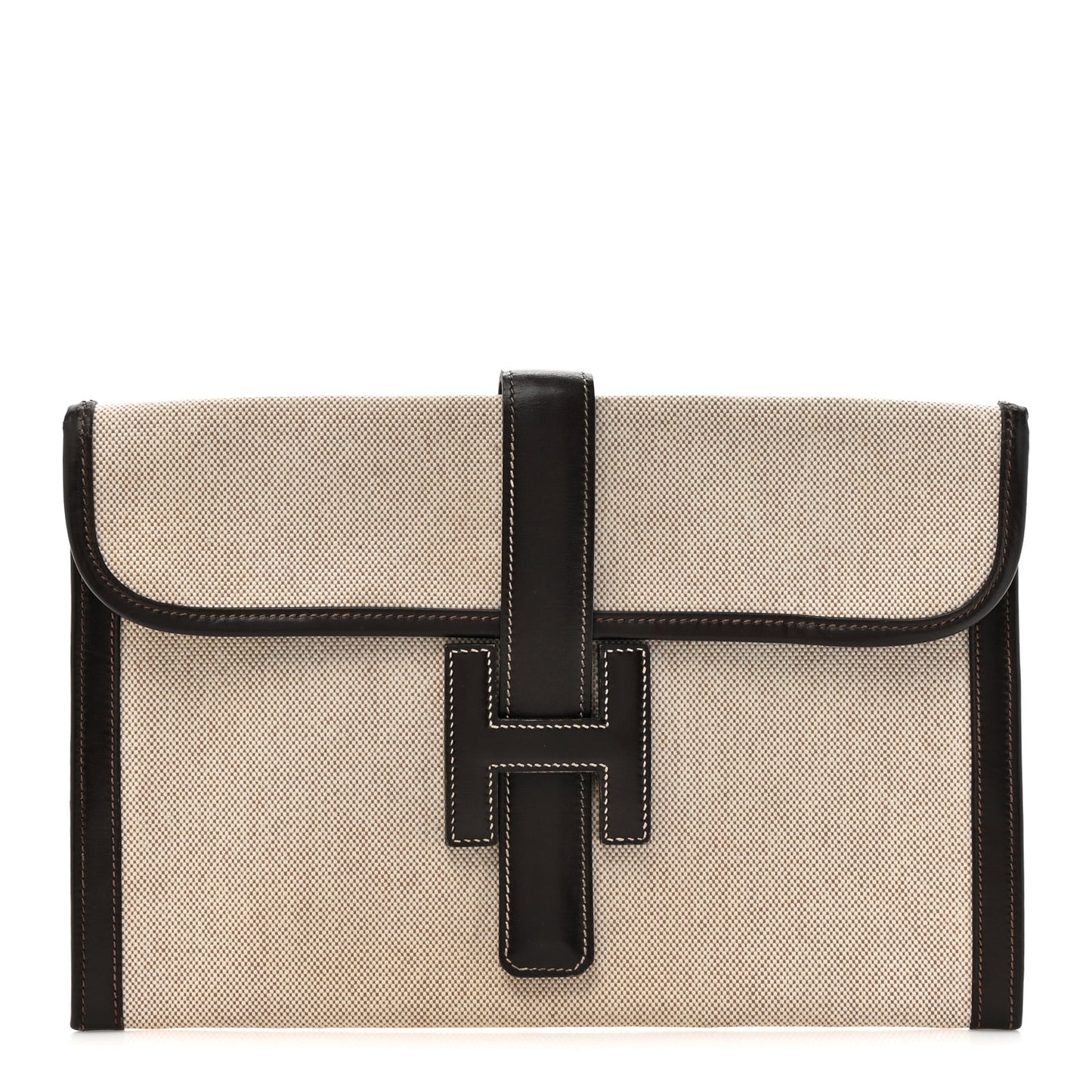 Box Toile Jige PM Clutch Ebene