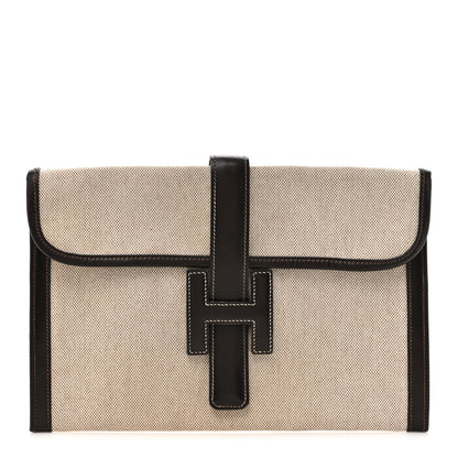 Hermes Box Toile Jige PM Clutch Ebene 1 of 13