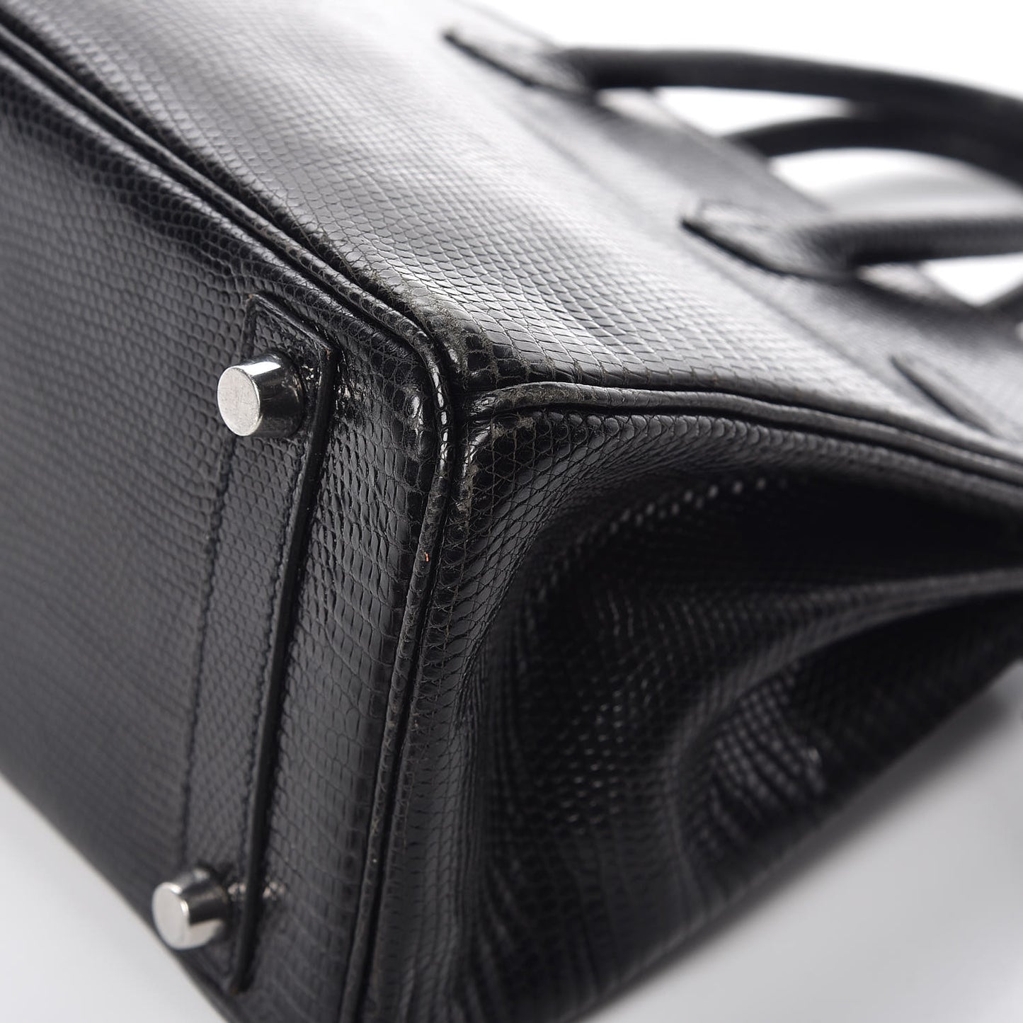 Lizard Birkin 25 Black
